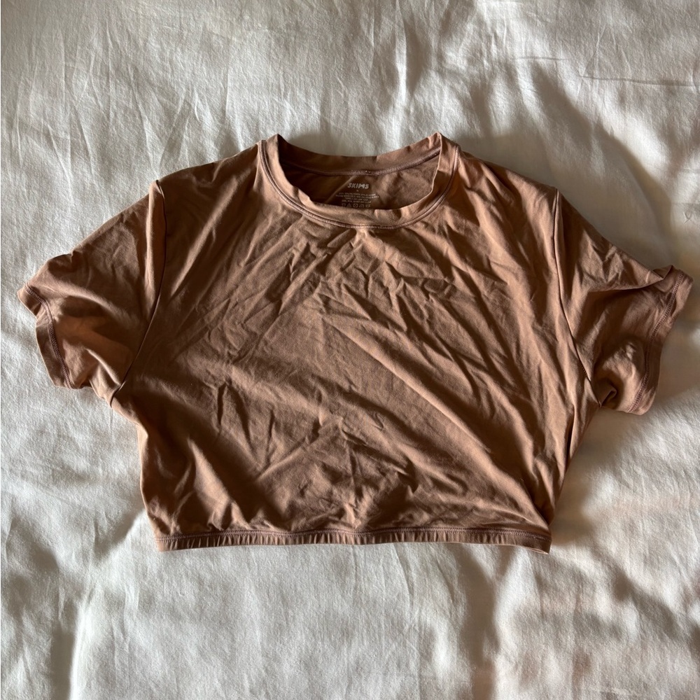 SKIMS Women's Brown Crop Top